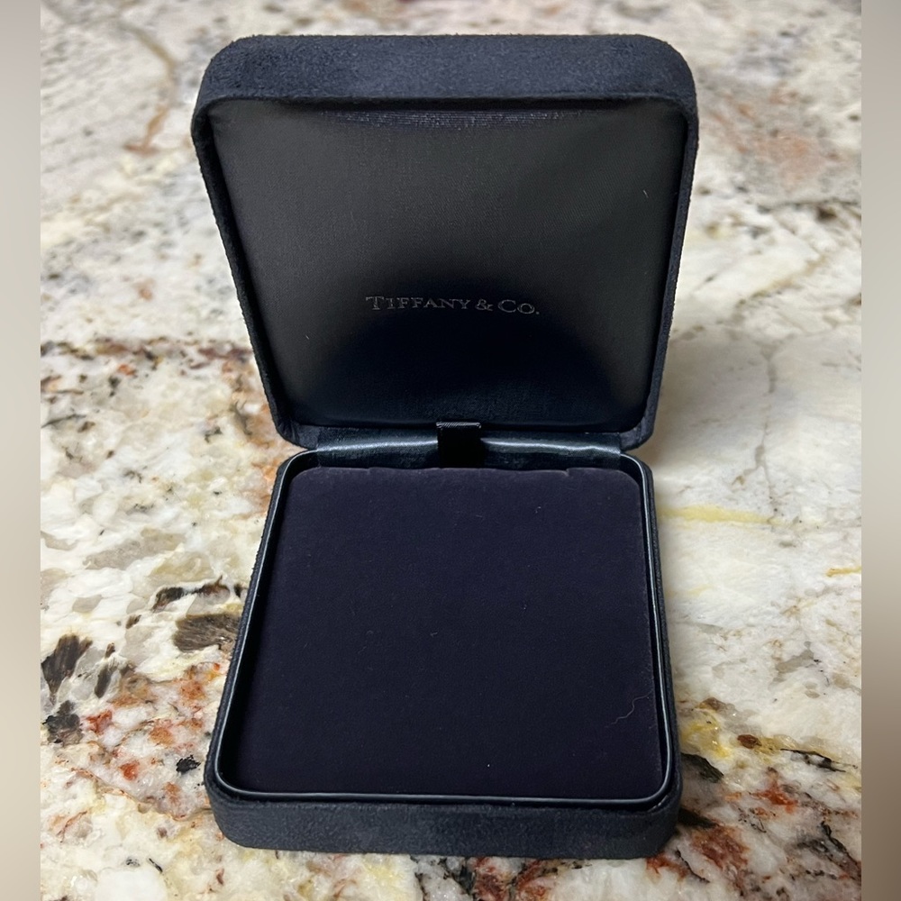 Tiffany & Co Necklace box and bag.
